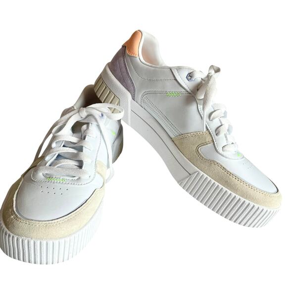 Skechers Court Classics "Jade" Sneakers Air Cooled Memory Foam Womens Size 8.5 - Picture 6 of 12